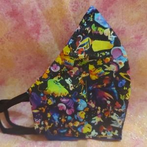 Cartoon characters face mask